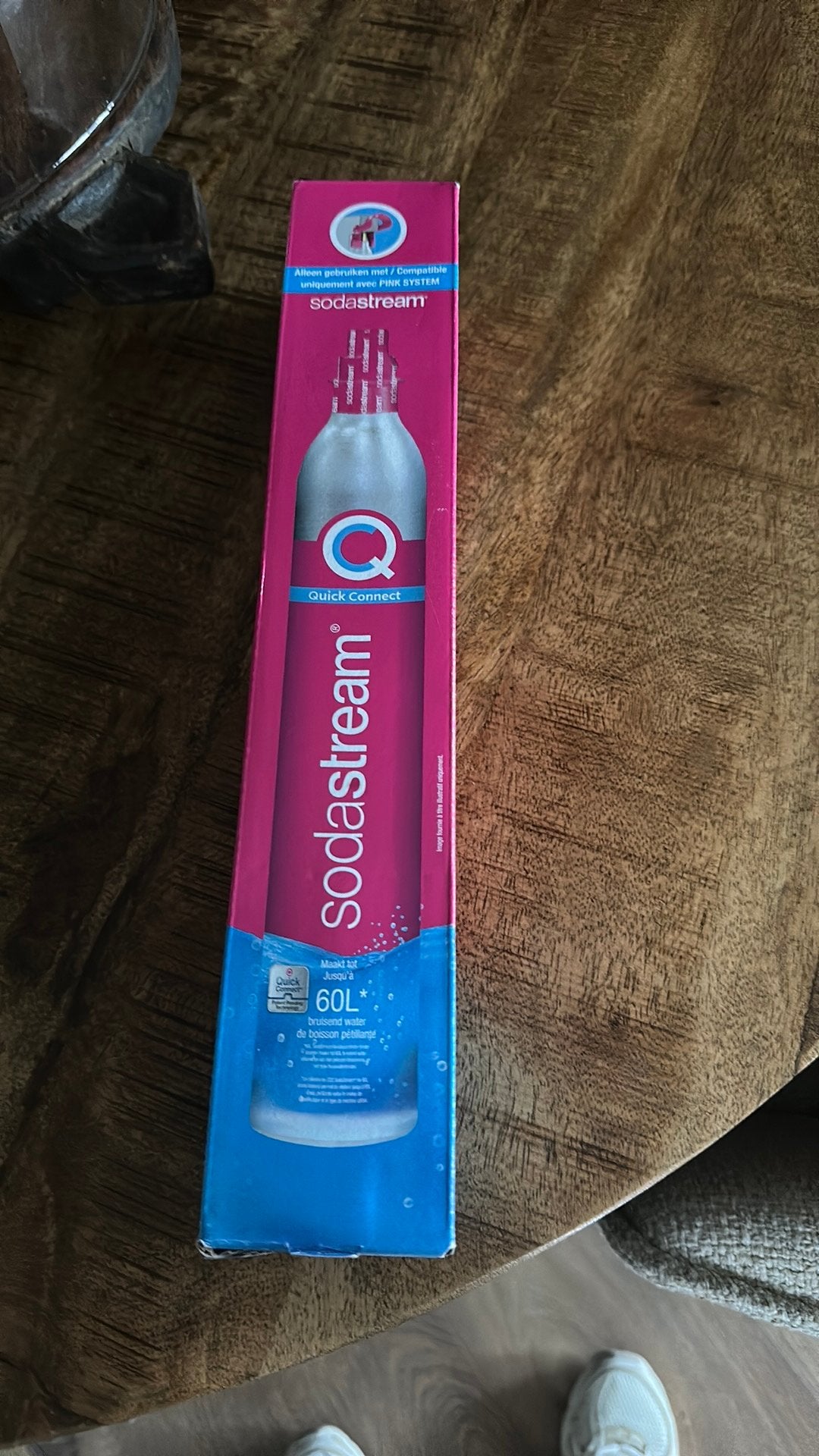 Sodastrean 60 liter met quick connect aansluiting, Ophalen, Nieuw