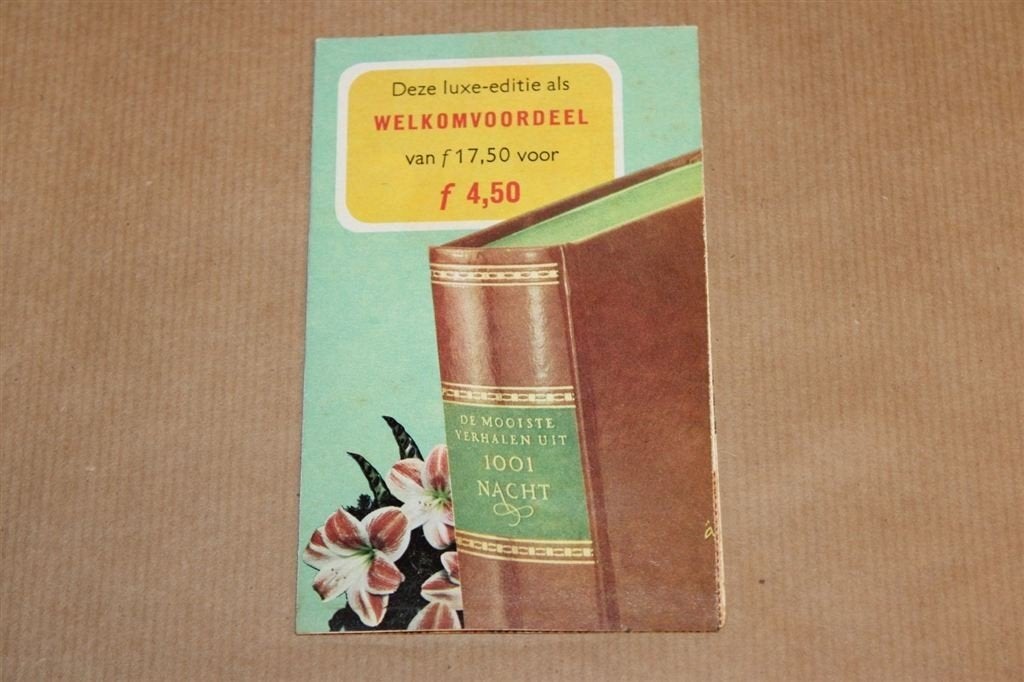 Zeldzame prospectus - Boeken NBC - Ca 1965, Boeken, Ophalen of Verzenden, Zo goed als nieuw
