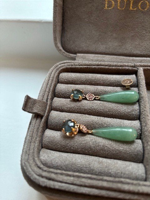 Bron oorbellen, Sieraden, Tassen en Uiterlijk, Overige materialen, Hangers, Nieuw, Ophalen of Verzenden