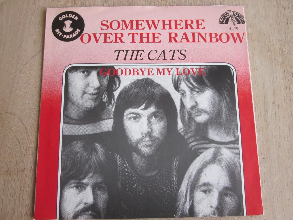 The Cats - Somewhere over the rainbow / Goodbye my love, Cd's en Dvd's, Vinyl Singles, Verzenden, 7 inch, Single, Zo goed als nieuw
