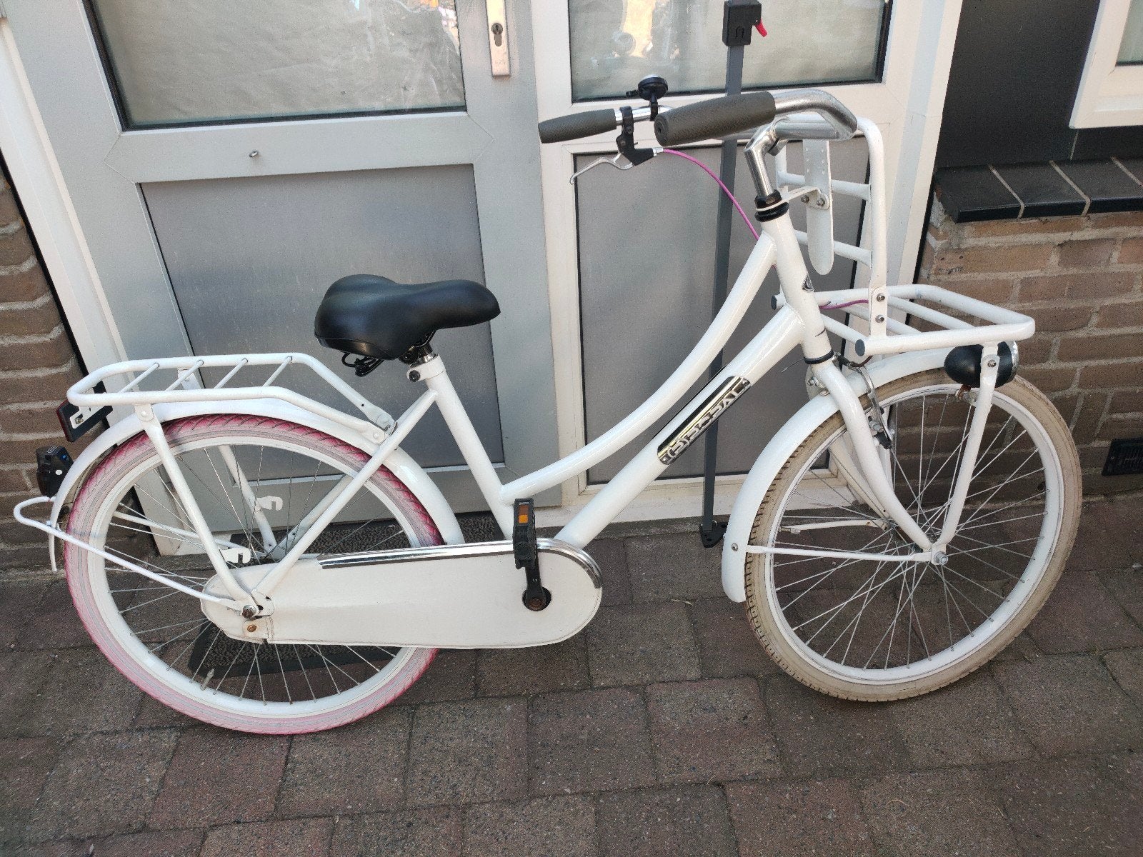 24 inch Popal transportfiets met verlichting, Ophalen, Terugtraprem, Handrem, Popal