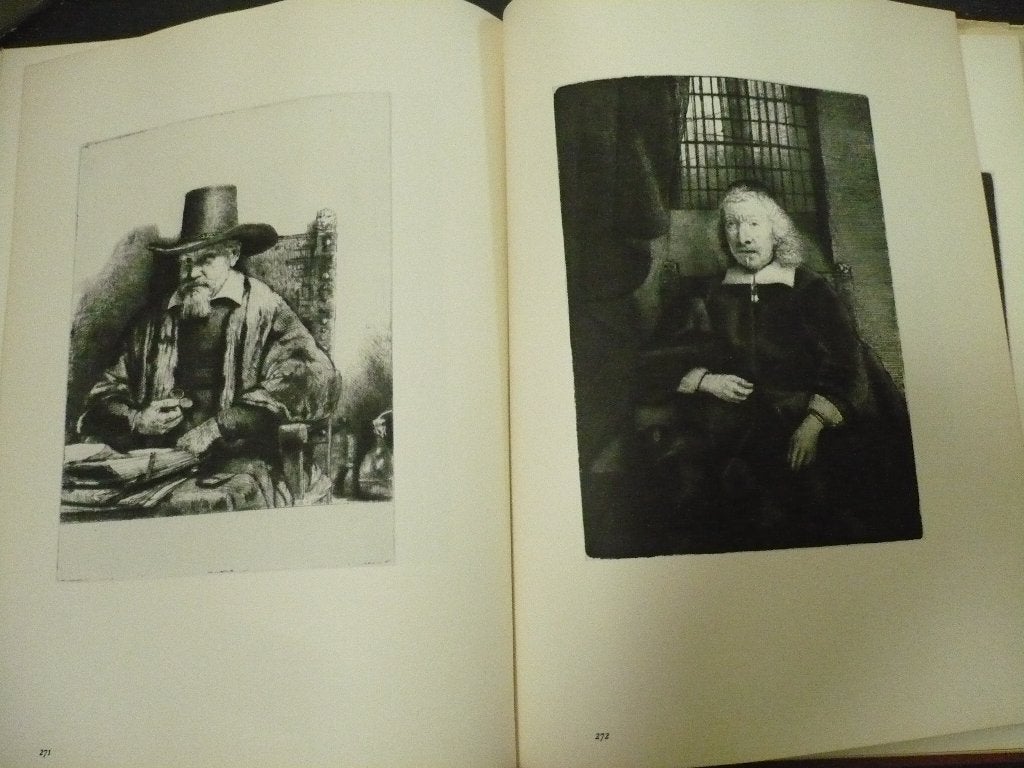 2 boeken over rembrandt als etser en als schilder, Ophalen of Verzenden, Gelezen, Schilder- en Tekenkunst