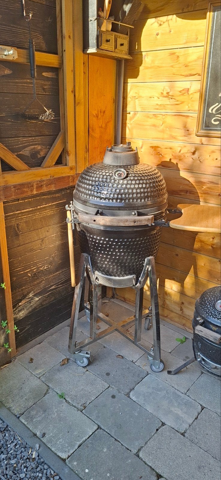 kamado medium, Ophalen, Gebruikt