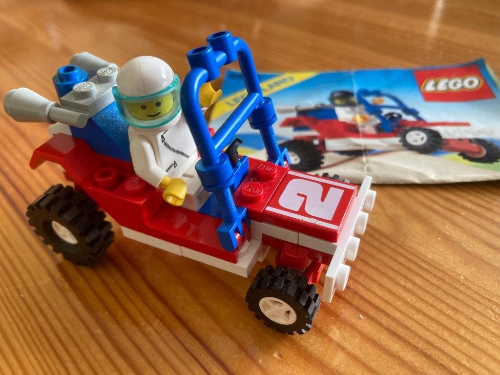 Lego 6528 Sand storm racer *ZGAN* raceauto, Lego, Inclusief instructies, Ophalen of Verzenden, Zo goed als nieuw