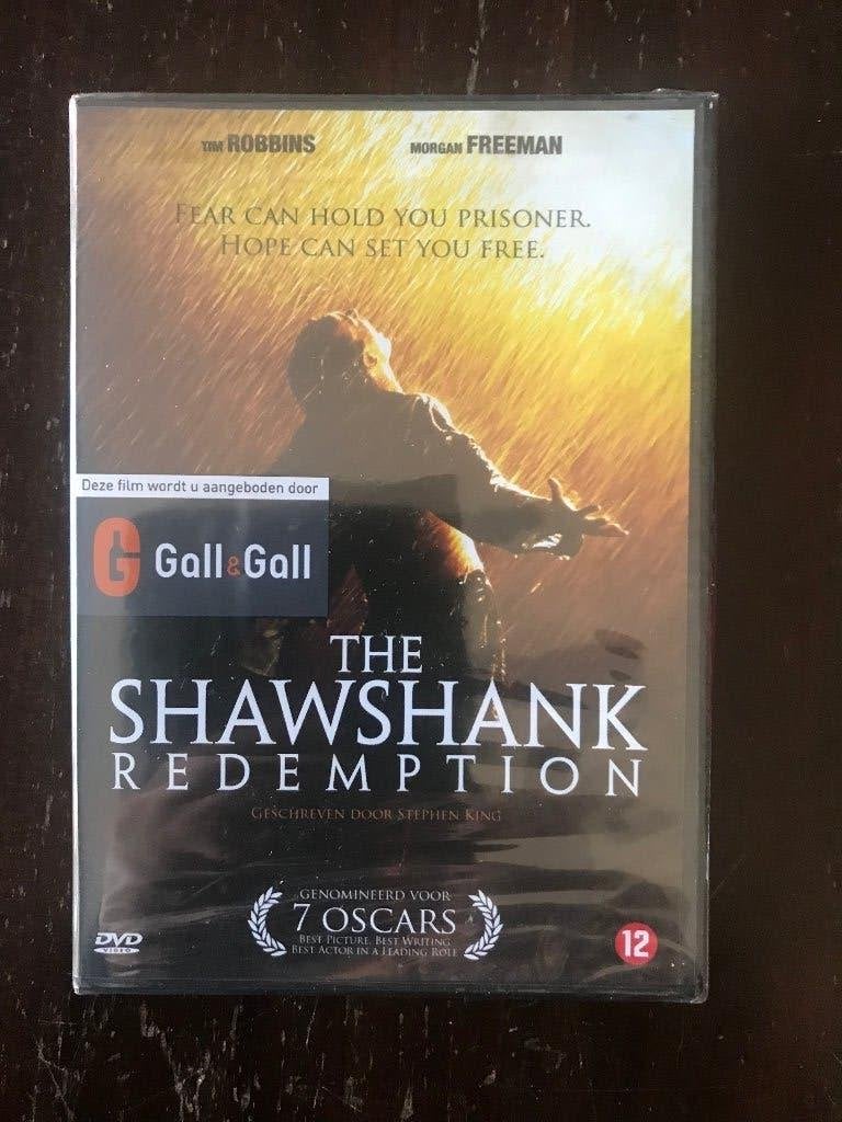 The Shawshank Redemption DVD nieuw in seal Morgan Freeman, Vanaf 12 jaar, Ophalen of Verzenden, Nieuw in verpakking