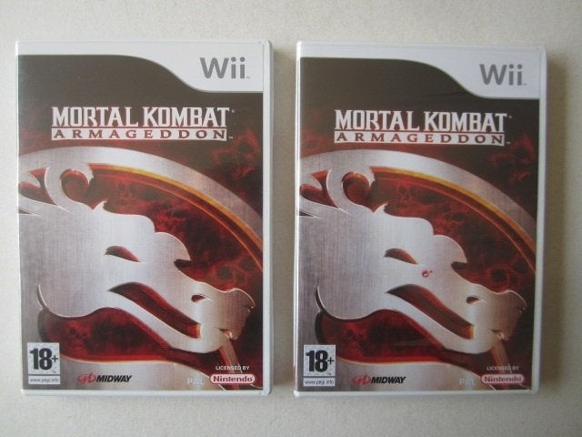 Mortal Kombat Armageddon Nintendo Wii, Vanaf 18 jaar, Vechten, Ophalen of Verzenden, 2 spelers