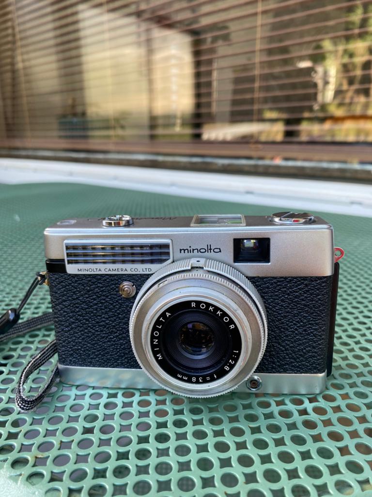 Minolta minoltina P, Ophalen of Verzenden, Zo goed als nieuw, Spiegelreflex, Minolta