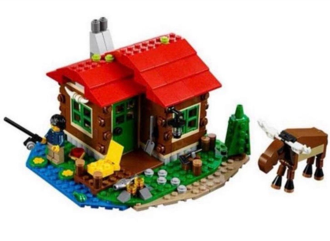 Lego Creator 3-in-1 Boshut 31048, Kinderen en Baby's, Speelgoed | Duplo en Lego, Ophalen, Compleet, Gebruikt, Lego