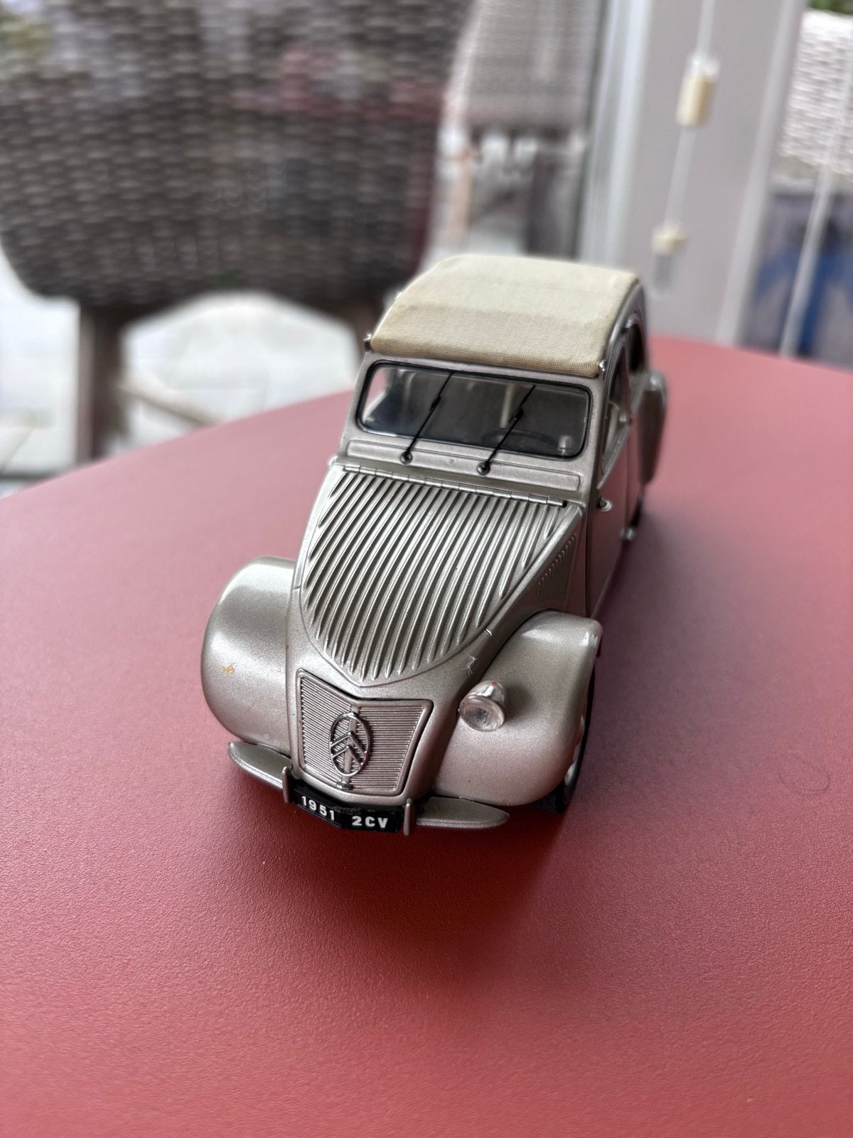 Franklin Mint Precision Models 1951 Citroën 2CV, Ophalen of Verzenden, Gebruikt, Auto