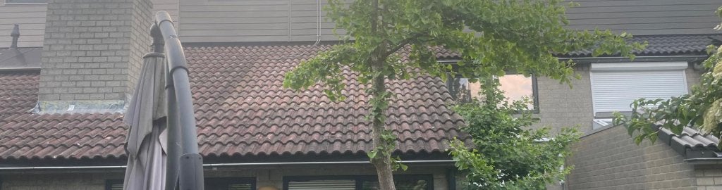 NEROMA dakpannen RBB kleur Herfstkleur 0,30 per stuk, Ophalen, Gebruikt, Steen of Klei, 15 m² of meer