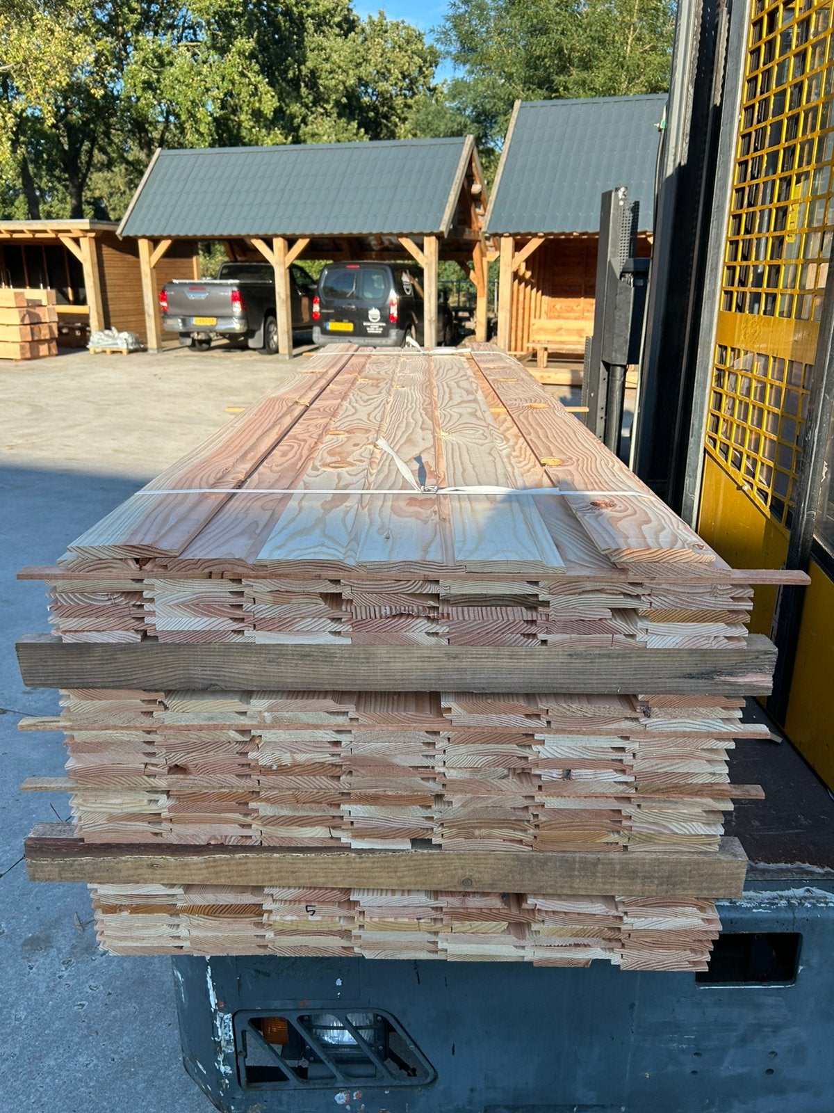 2e keus rabat douglas halfhouts overhangend rabat, Ophalen, Nieuw, Hout