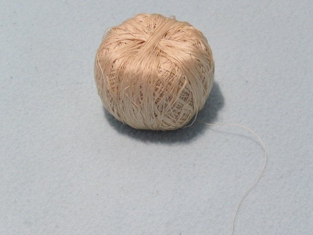 DMC Cordonnet 100 garen naturel voor kantklossen, Ophalen of Verzenden, Nieuw, Garen