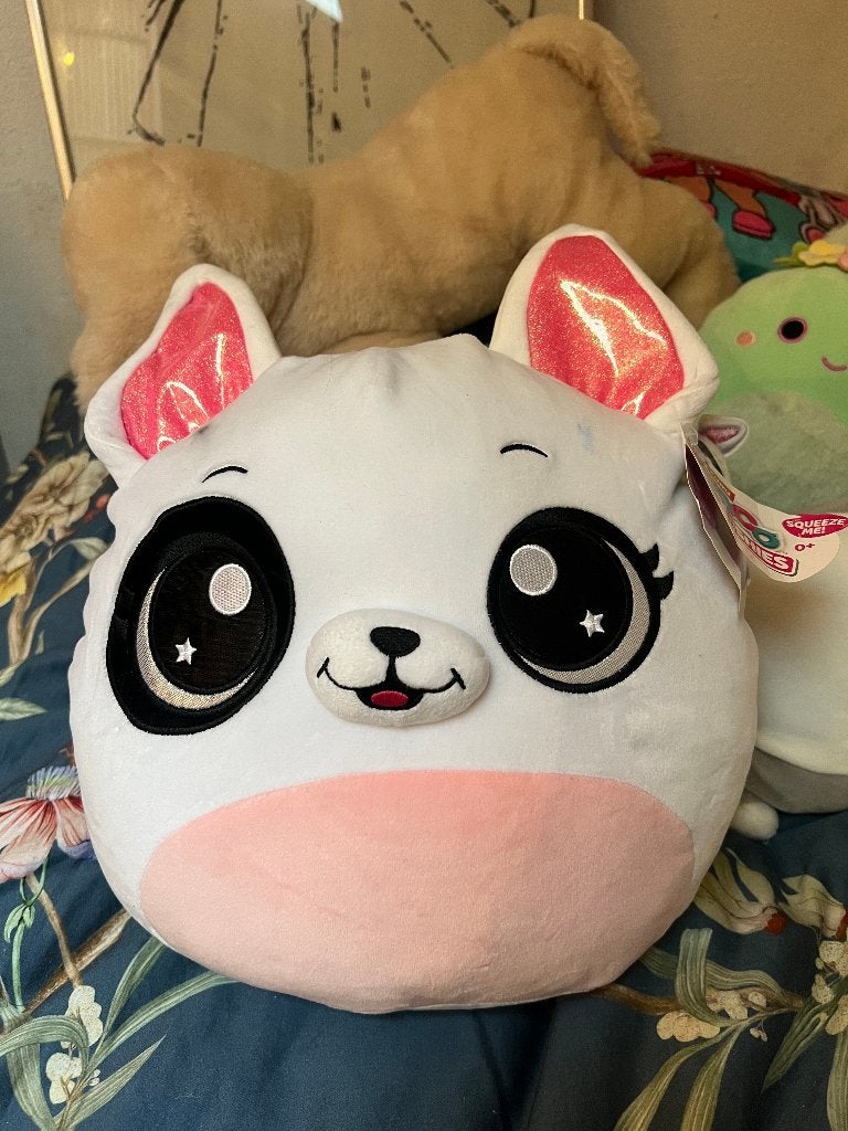 MINISO Yummy Food pluchen knuffel als nieuw 35cm knuffelbeer, Beer, Blauw, Nieuw, Ophalen of Verzenden