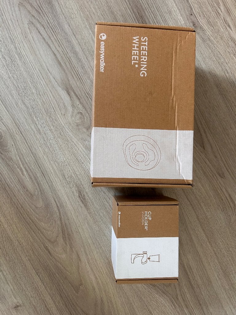 Easywalker stuurtje & universele bekerhouder, Ophalen of Verzenden, Nieuw