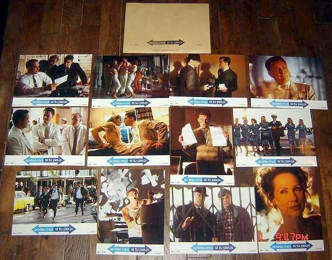 CATCH   ME   IF  YOU   CAN      filmfotoset., Verzamelen, Verzenden, Nieuw, A4 of kleiner, Film en Tv
