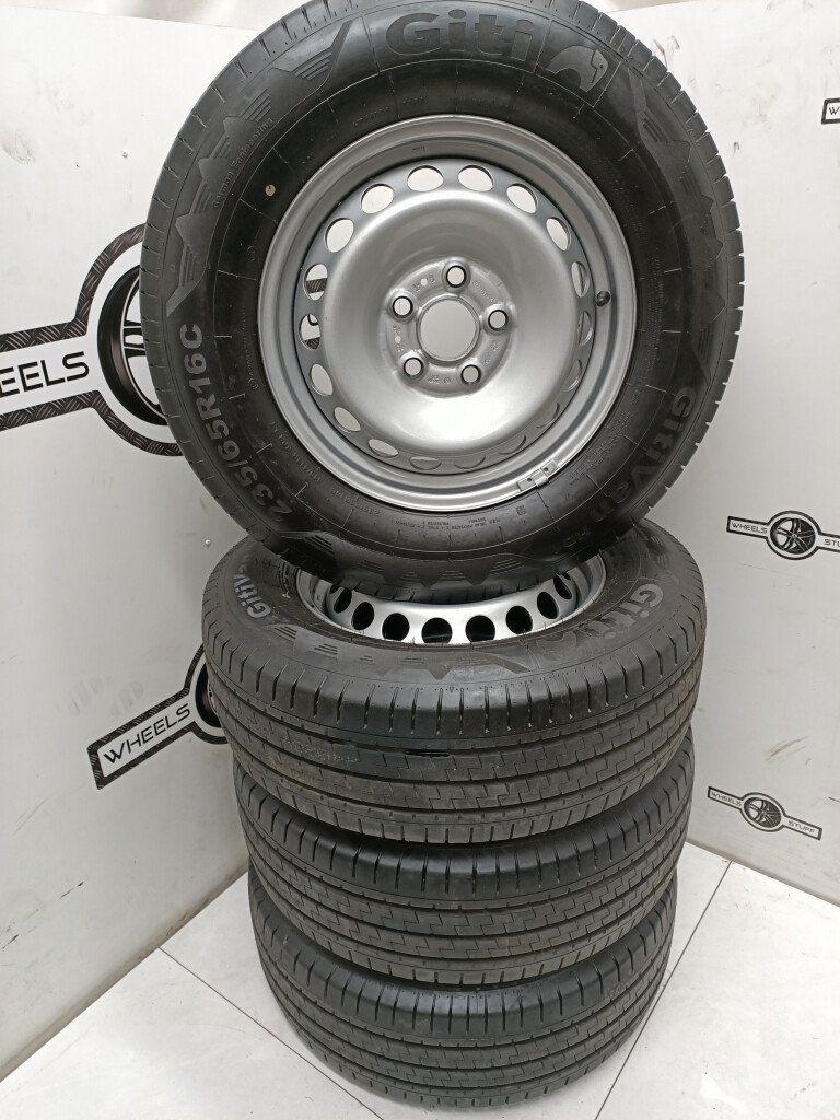 Nieuw Vw Crafter staal velgen 16"inch 5x120, Auto-onderdelen, Banden en Velgen, Ophalen, Gebruikt, 16 inch, Banden en Velgen