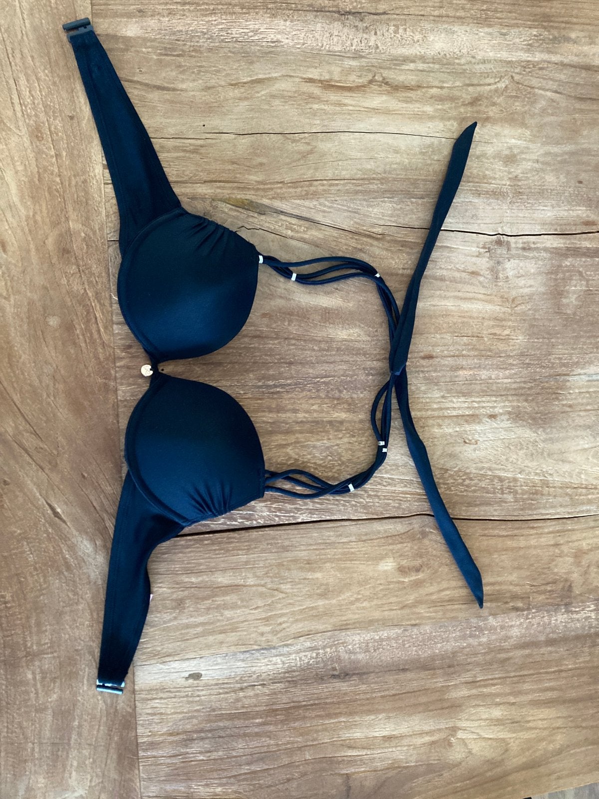 Bikini, Kleding | Dames, Badmode en Zwemkleding, Ophalen of Verzenden, Zo goed als nieuw, Zwart, Bikini