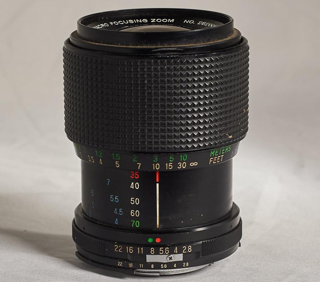 Nikon Vivitar macro zoom 35-70mm f2.8-3.5 objectief, Ophalen of Verzenden, Gebruikt, Macrolens, Zoom