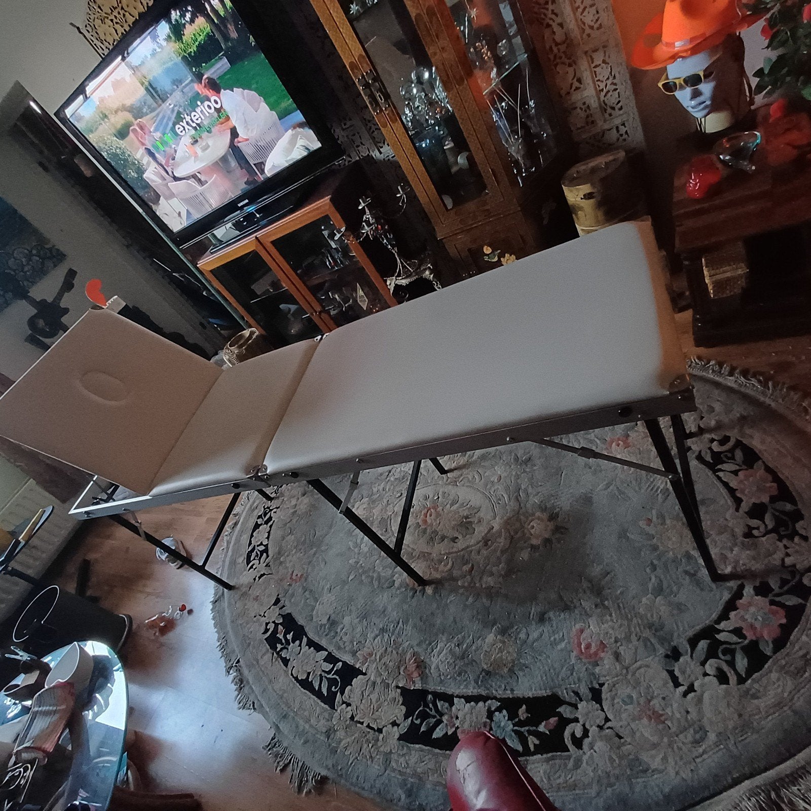 Massagetafel, Sport en Fitness, Massageproducten, Ophalen, Zo goed als nieuw, Massagetafel
