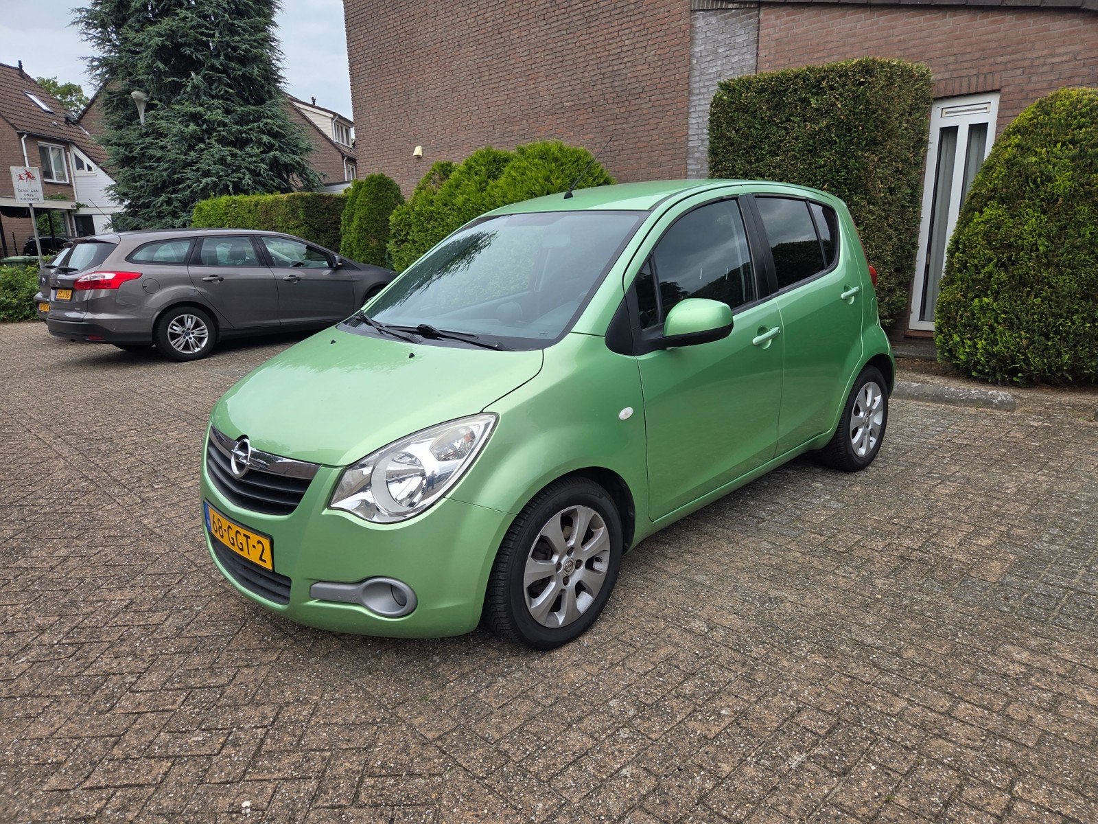 Opel Agila 1.2 Enjoy - Nieuwe banden, Airco, CarPlay Android, Auto's, Voorwielaandrijving, Stof, 40 €/maand, 4 cilinders