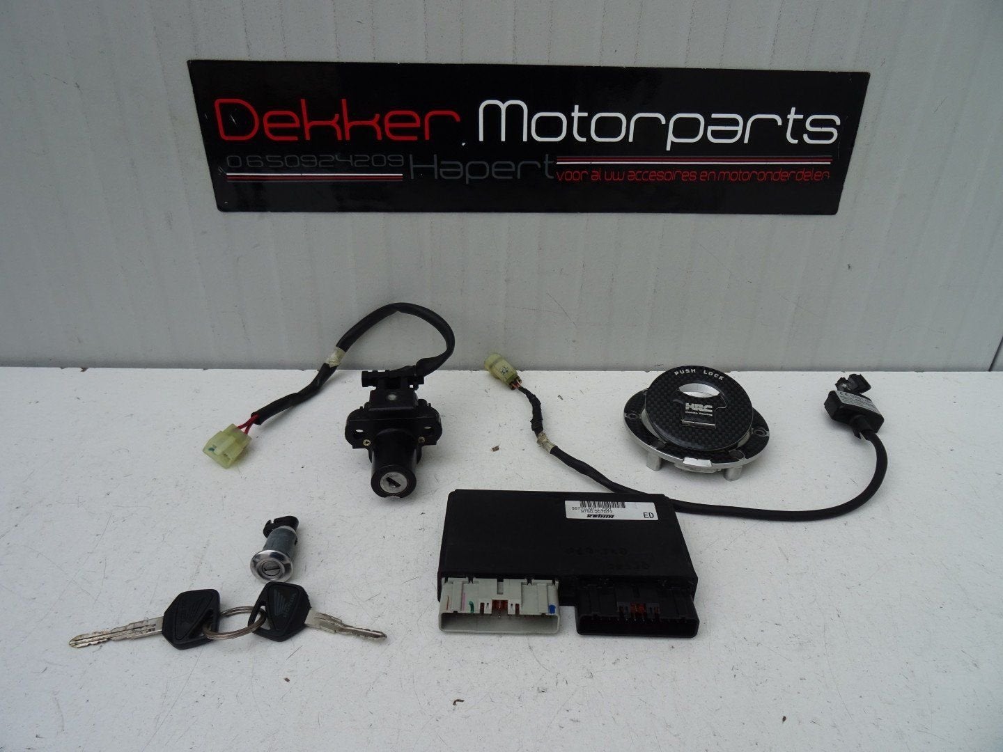 Slotenset / Sloten set + ECU Honda CBR954RR Fireblade 2003, Ophalen of Verzenden, -, -, -