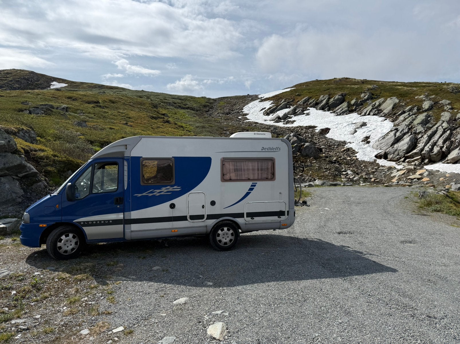 Dethleffs Fiat Ducato Globebus 2 dakairco 2006, Caravans en Kamperen, Campers, Particulier, Dethleffs, Half-integraal, Tot en met 4