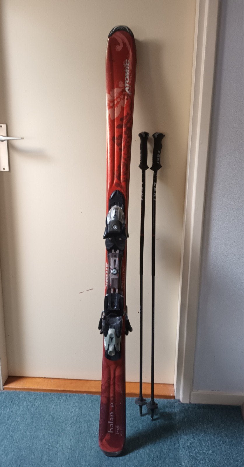 Mooie ski's Atomic 148cm, Ophalen, 140 tot 160 cm, Gebruikt, Skiën