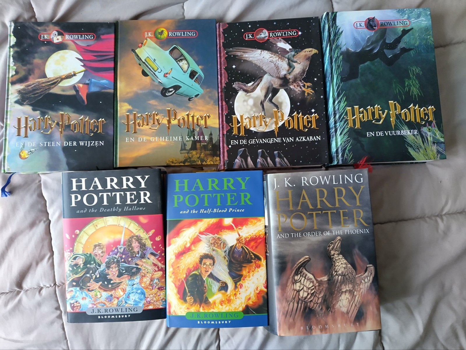 Harry Potter - Complete reeks, Boeken, Ophalen of Verzenden, Zo goed als nieuw