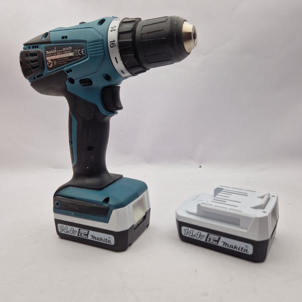 Makita DF347D Accu Schroef\Boormachine | Nu voor € 59,99, Ophalen of Verzenden, Zo goed als nieuw, Metaaldraaibank