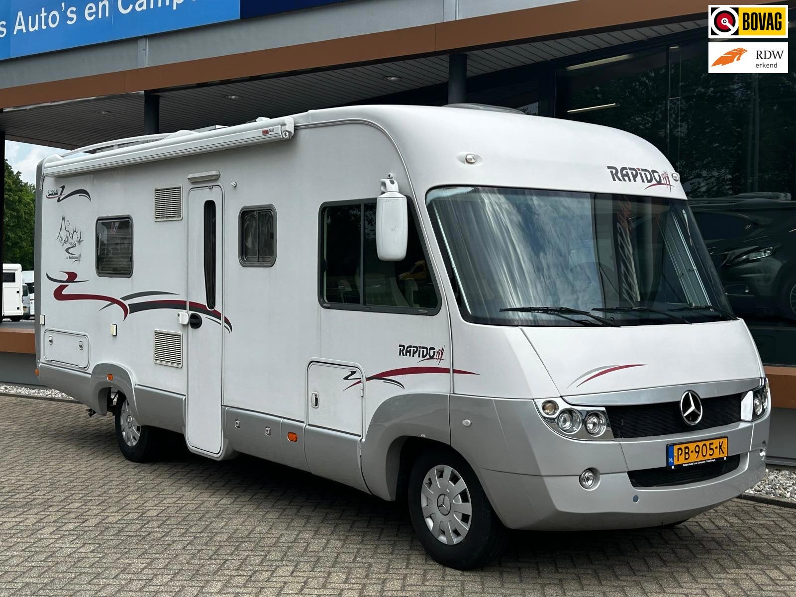 Rapido 906, Caravans en Kamperen, Integraal, Airbags, Bedrijf, Diesel