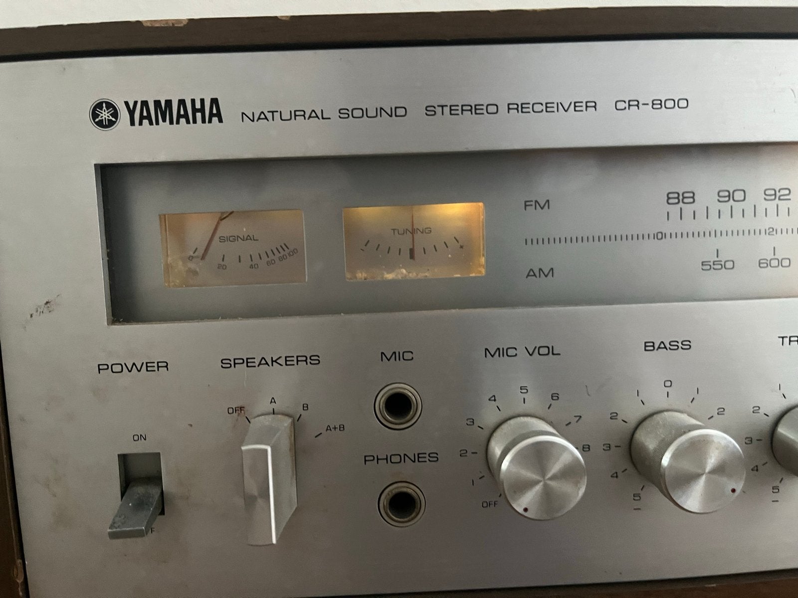 Foto 7 van Yamaha Natural Sound Stereo Receiver CR-800