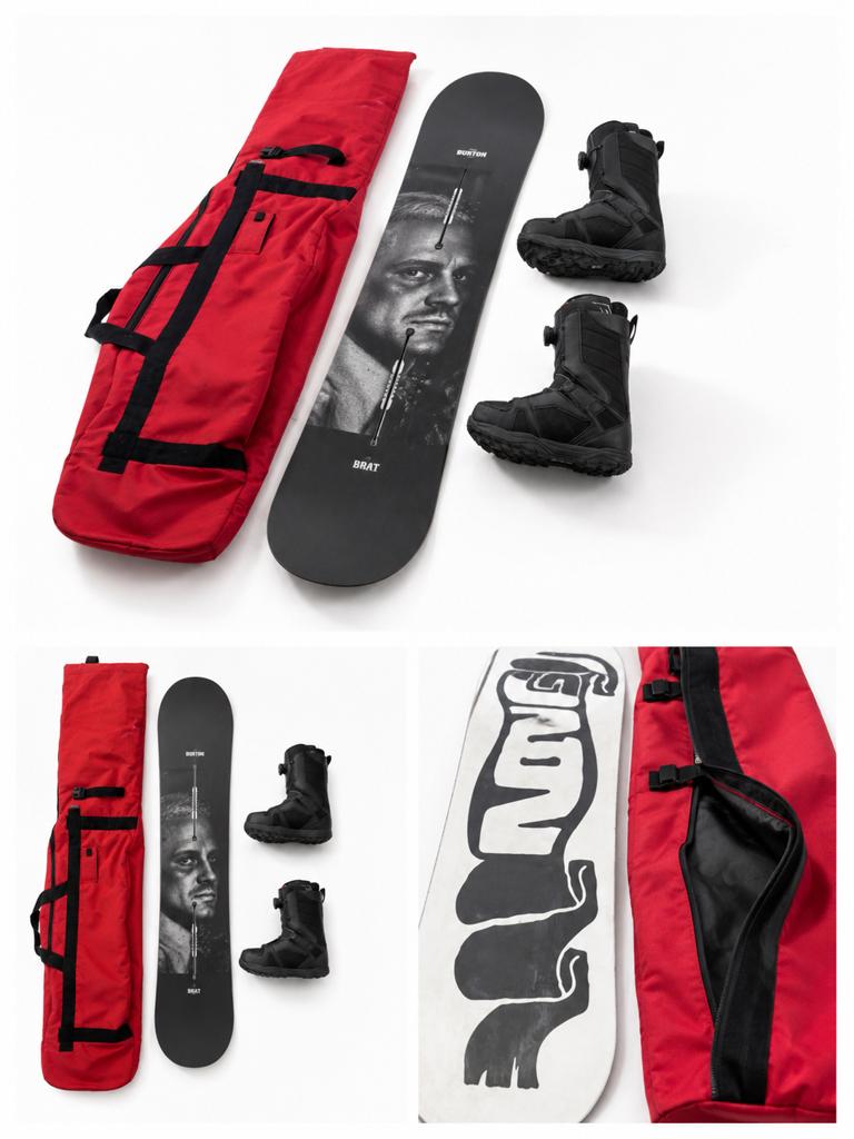 Snowboard BURTON + boa snowboardschoen + hoes, Sport en Fitness, Snowboarden, Ophalen of Verzenden, Zo goed als nieuw, Board