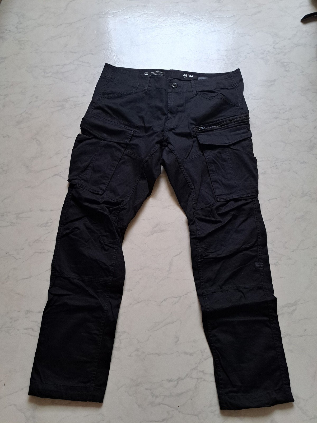 Super mooie g-star cargo broek maat 38.34, Ophalen of Verzenden, Zo goed als nieuw, Overige maten, Zwart