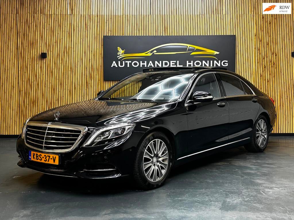 Mercedes-Benz S-klasse 500 PLUG-IN HYBRID Lang|3D|PANO|HEADU, 8 kWh, Achterwielaandrijving, Gebruikt, Euro 6