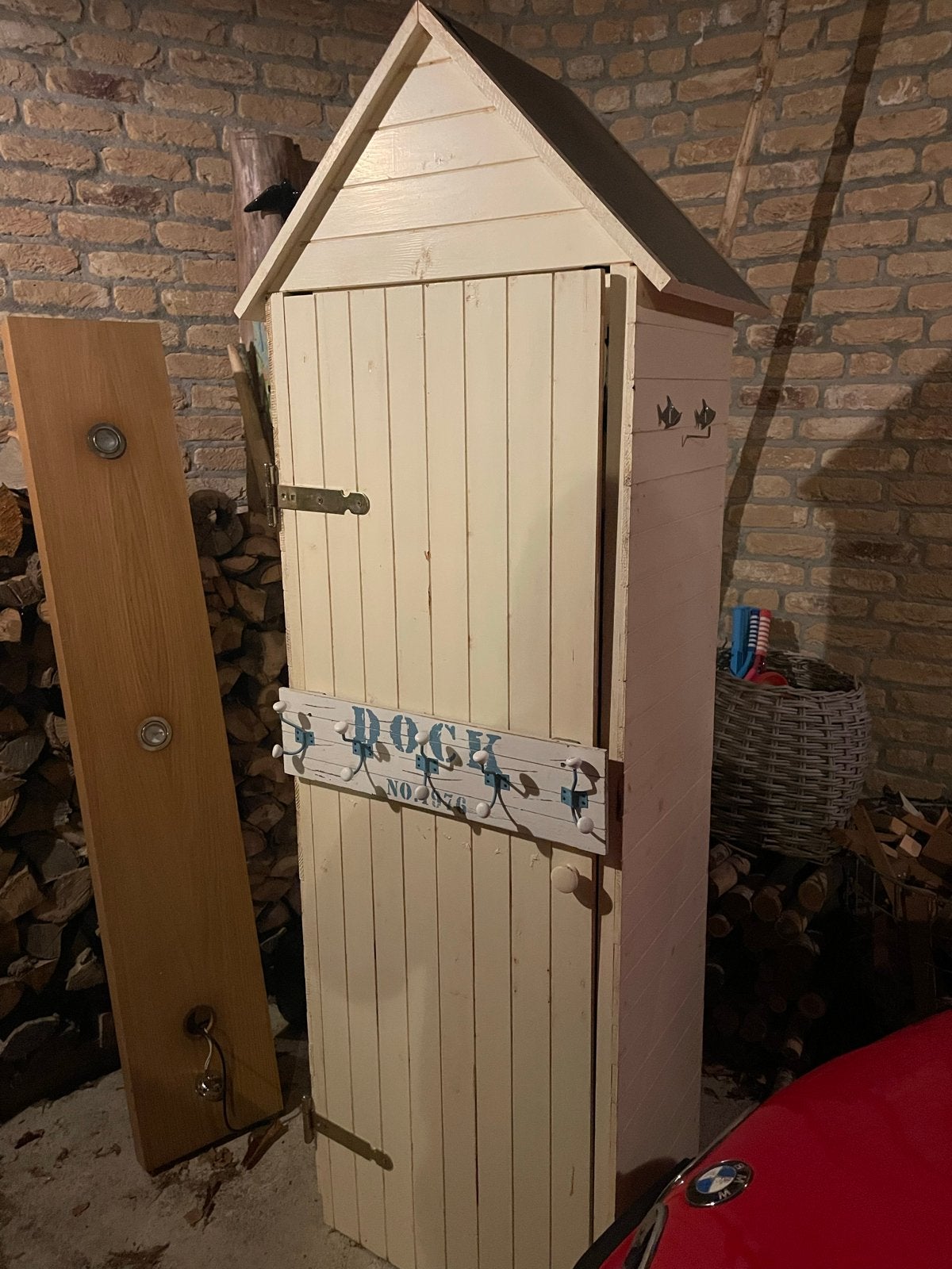 Uniek strandhuisje kast, Ophalen, Gebruikt