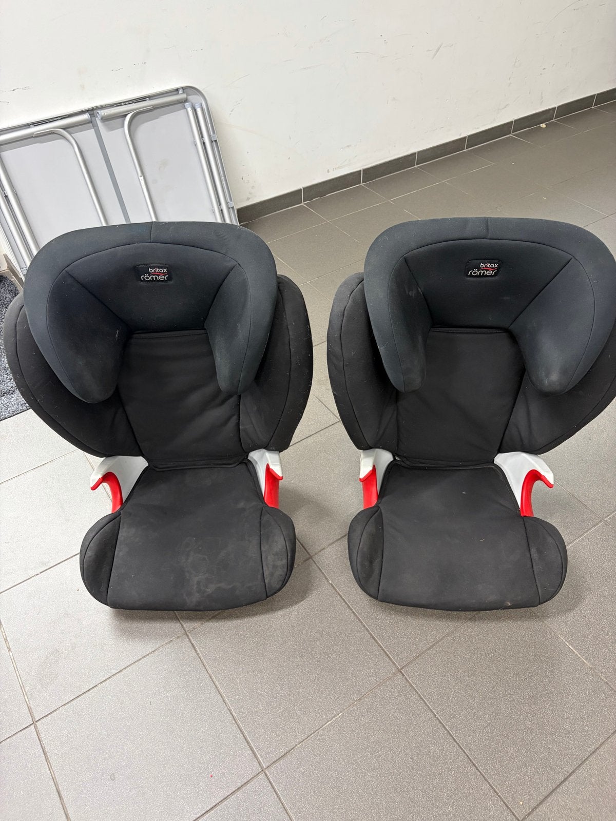 2x Britax Römer Kid II autostoel 15-36 kg, Ophalen, Romer, 15 t/m 36 kg, Zijbescherming