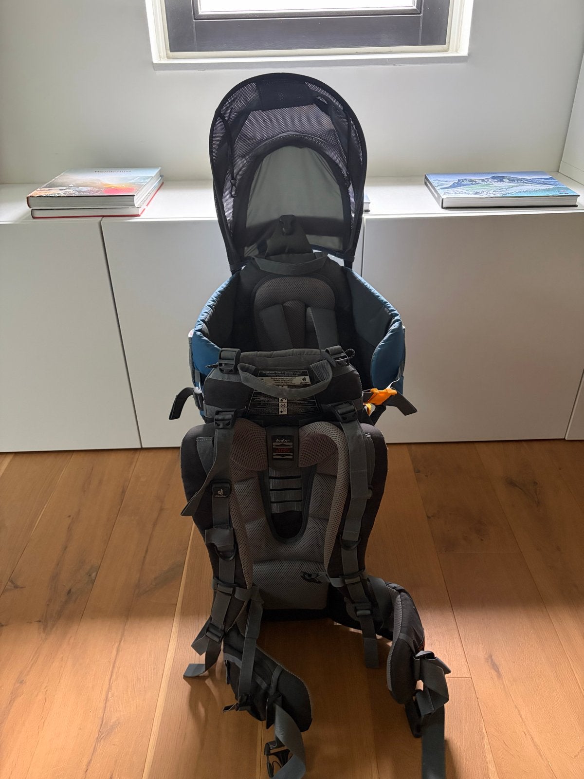 Deuter Kid Comfort Draagzak - Ideaal voor wandelingen, Kinderen en Baby's, Babydragers en Draagdoeken, Zo goed als nieuw, Rug