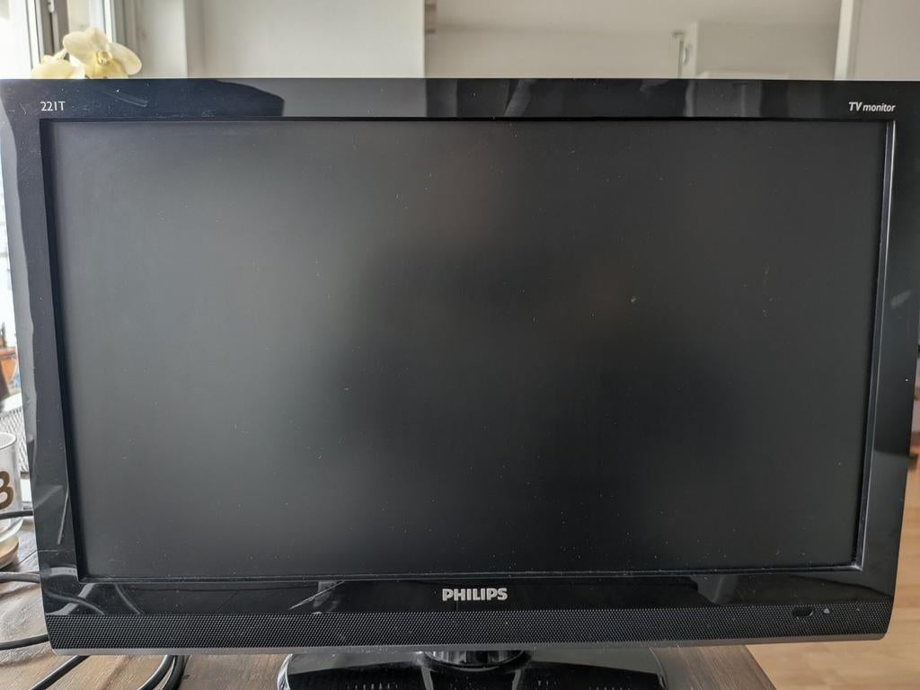 🔥 Philips 22” Full HD TV Monitor HDMI + afstandsbediening🔥, Philips, Gebruikt, Ingebouwde speakers, 3 tot 5 ms
