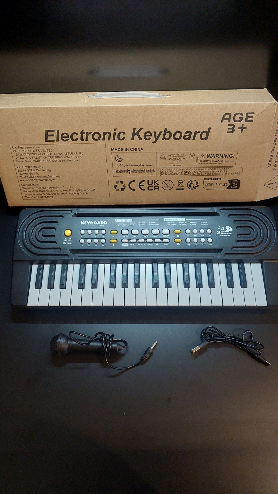 Elektronisch Keyboard met microfoon - Nooit gebruikt!, Muziek en Instrumenten, Ophalen of Verzenden, Nieuw, Overige aantallen