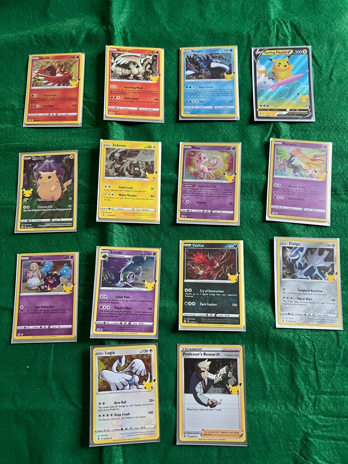 Pokémon Celebrations 25th Anniversary Kaarten Collectie, Ophalen of Verzenden, Zo goed als nieuw, Meerdere kaarten