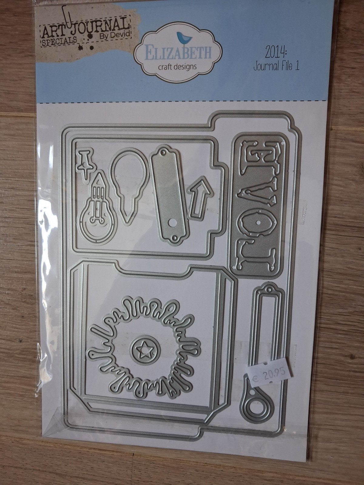 ELISABETH CRAFT DESIGN  snijmallenset, Hobby en Vrije tijd, Scrapbooking, Ophalen of Verzenden, Zo goed als nieuw, Frame of Mal