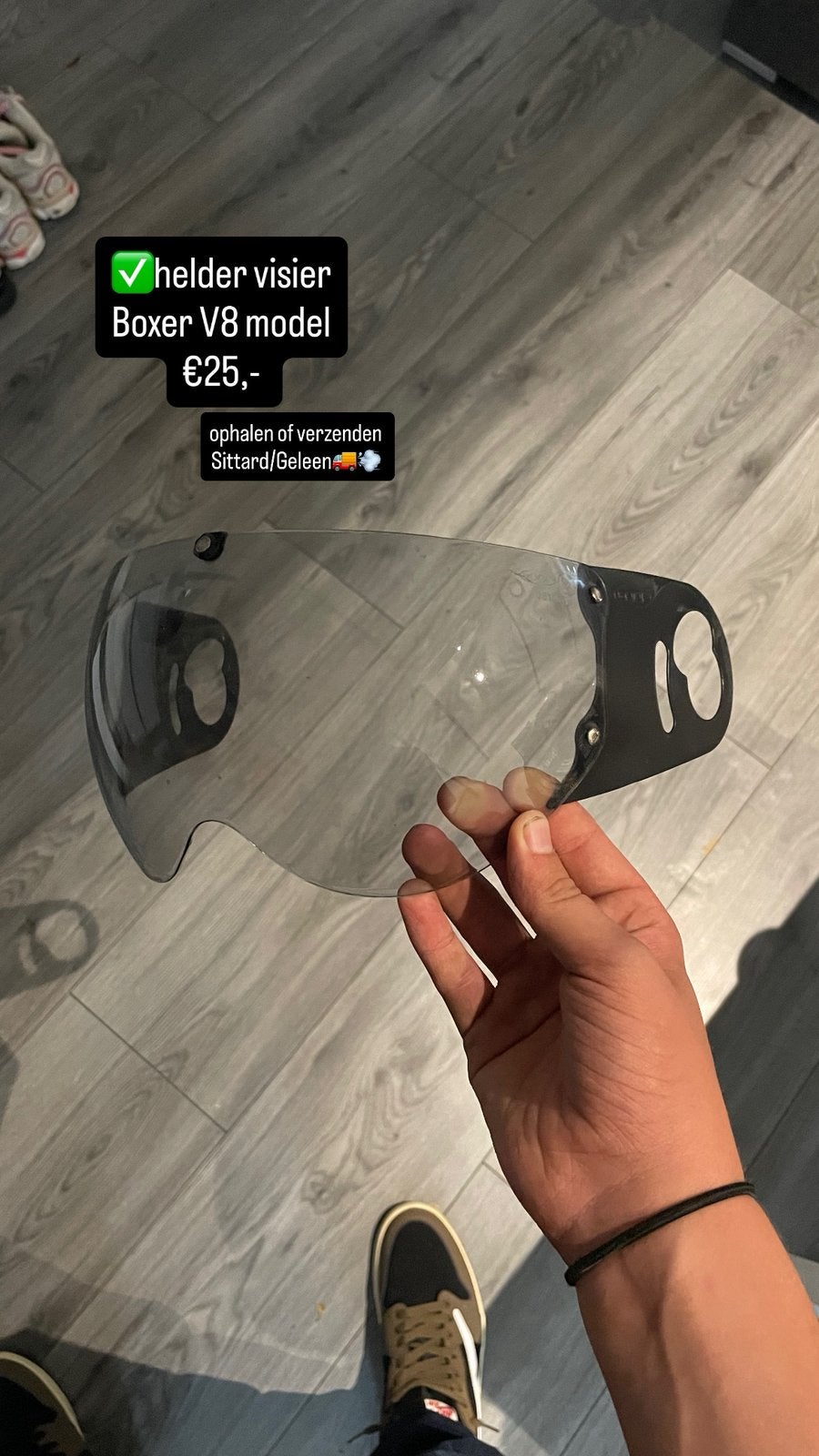 Boxer Roof V8 vizier, Ophalen of Verzenden, Zo goed als nieuw