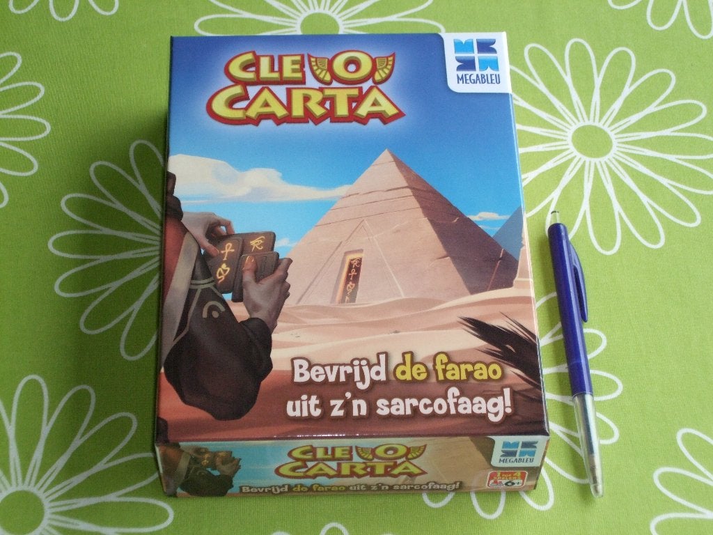 Nieuw in doos: CleoCarta - bevrijd de farao!, Een of twee spelers, Ophalen of Verzenden, Nieuw