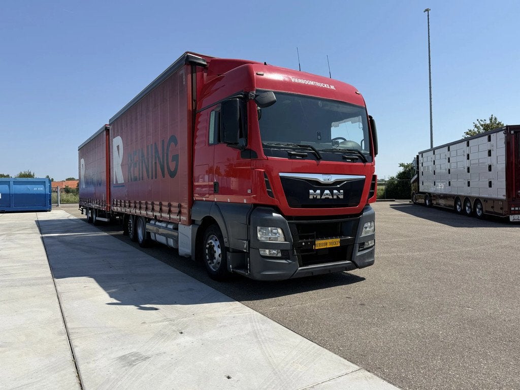 MAN TGX 24.400 MAN TGX TGX 24.400 6X2 Komplett mit Anhanger, Automaat, MAN, Bedrijf, Diesel