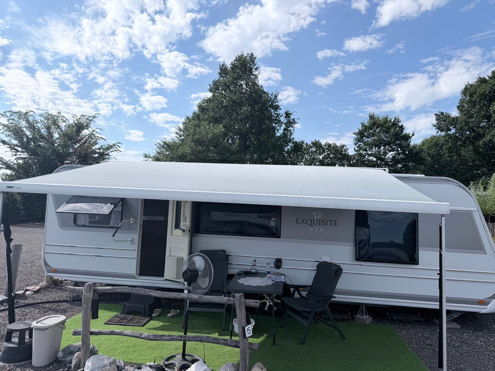 Thule omnistor 6300 luifel 5000x2500, Caravans en Kamperen, Caravan accessoires, Gebruikt, Ophalen