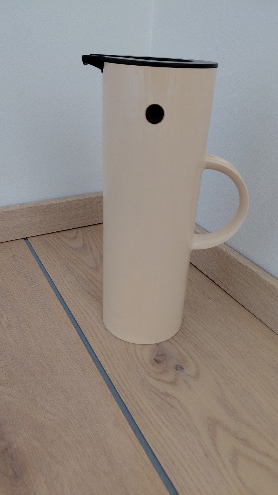 Koffiekan Stelton, Ophalen, Gebruikt, Kunststof, Beige