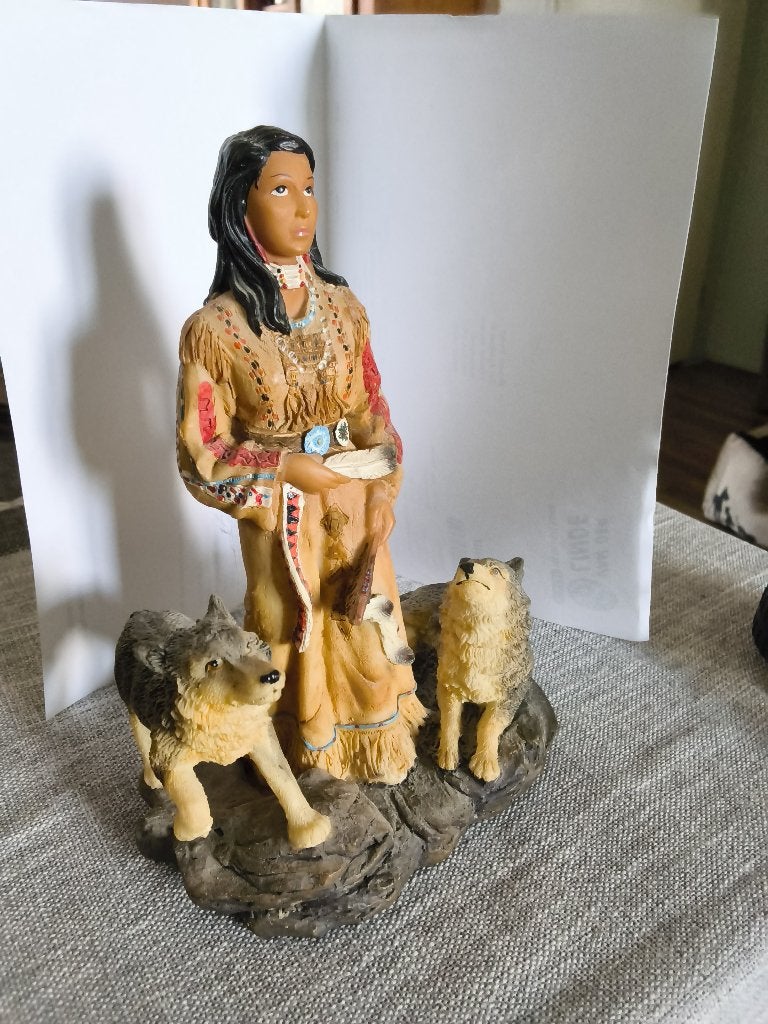 Indianenbeeldje, Ophalen, Gebruikt