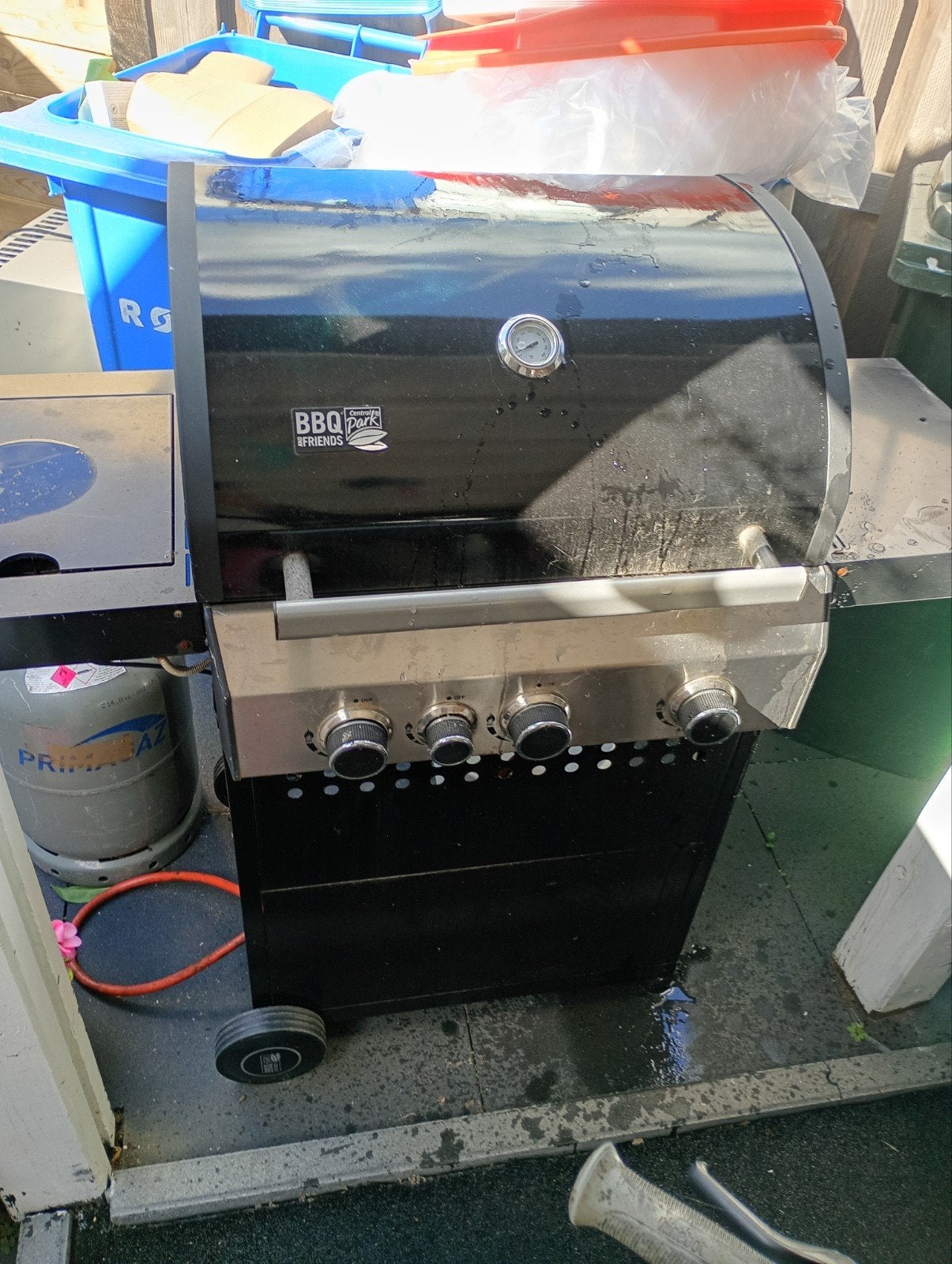 gas bbq, Ophalen, Gebruikt