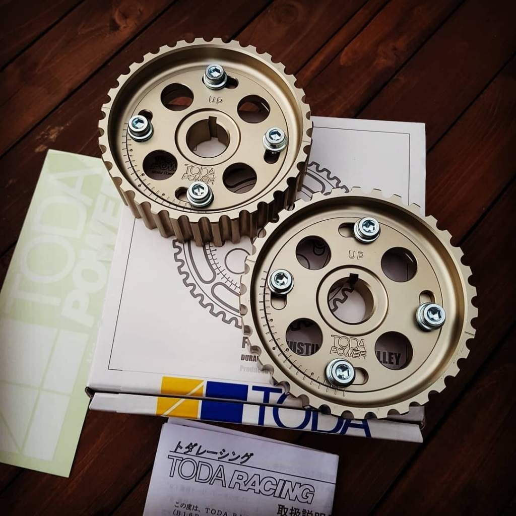 Toda Adjusting Cam Pulley - Civic CRX Integra B16A B16B B18C