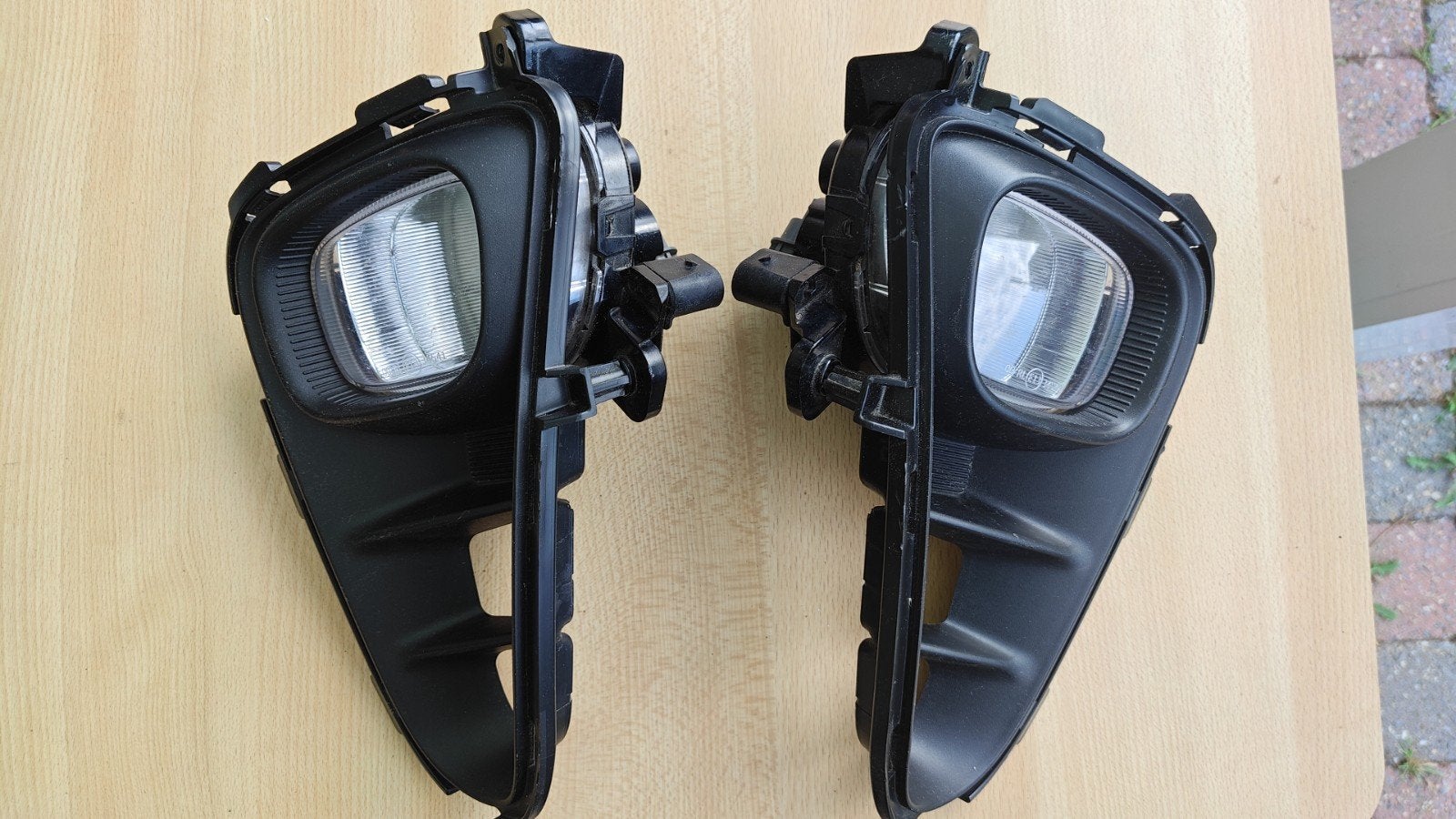 Kia Picanto III (JA) Bumper Mistlampen Met Sierlijsten Set, Ophalen of Verzenden, Gebruikt, Kia